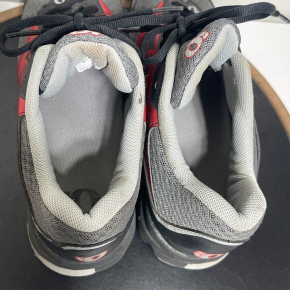 Pearl Izumi X-Road Fuel‎ II Cycling Shoes Men EUR 42 US 8.5 SPD Clip Gray Red - Picture 9 of 14